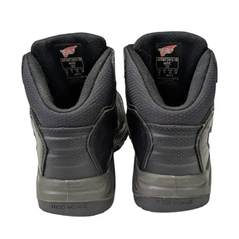 Red Wing Tradesman Waterproof 6614  Safety Toe Boots 6614 $275 Size 10D    S3988
